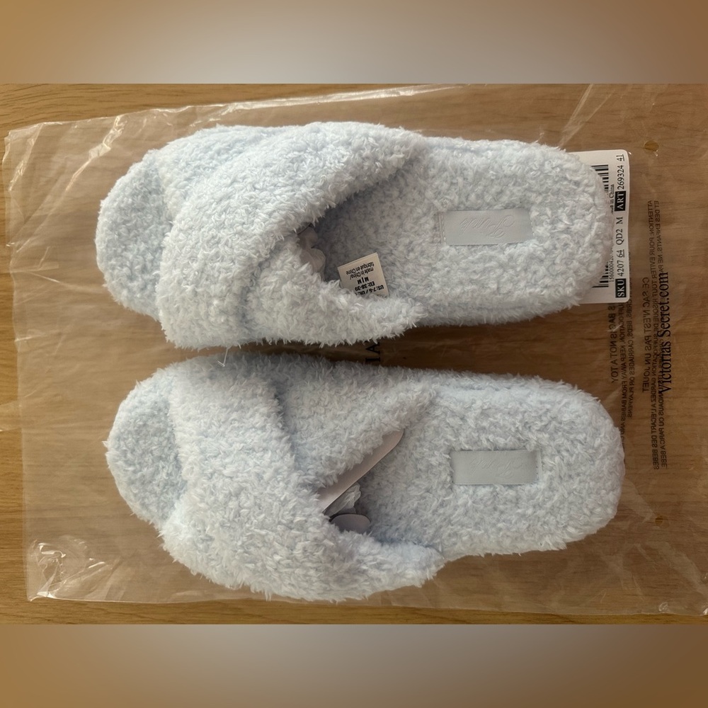 Pink CO-ZZZY FLEECE PLATFORM SLIPPERS - Picture 6 of 6